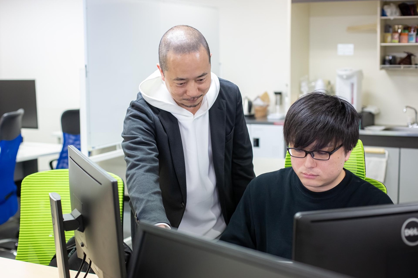 開発チーム対談の様子
