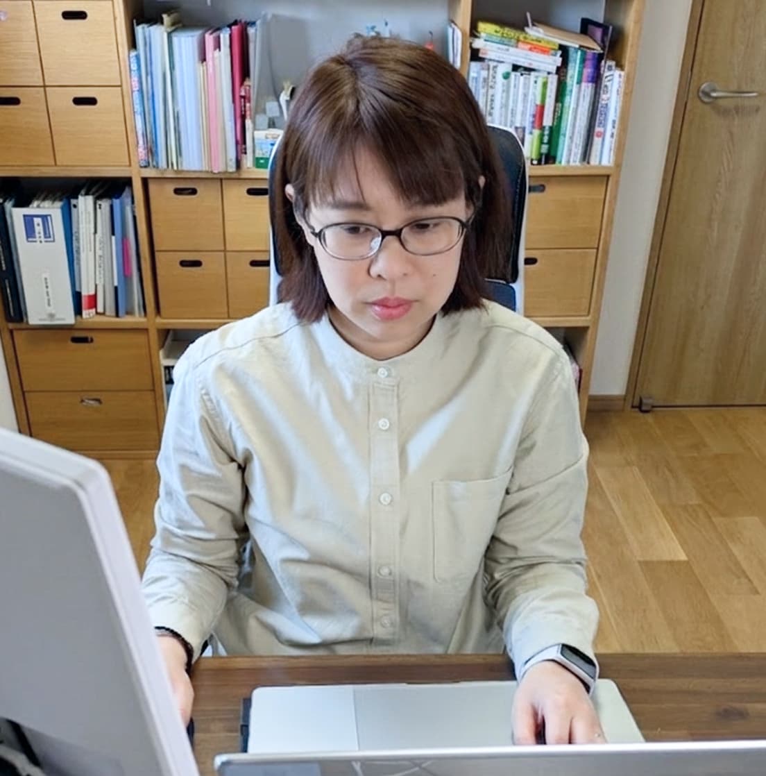 社員の写真