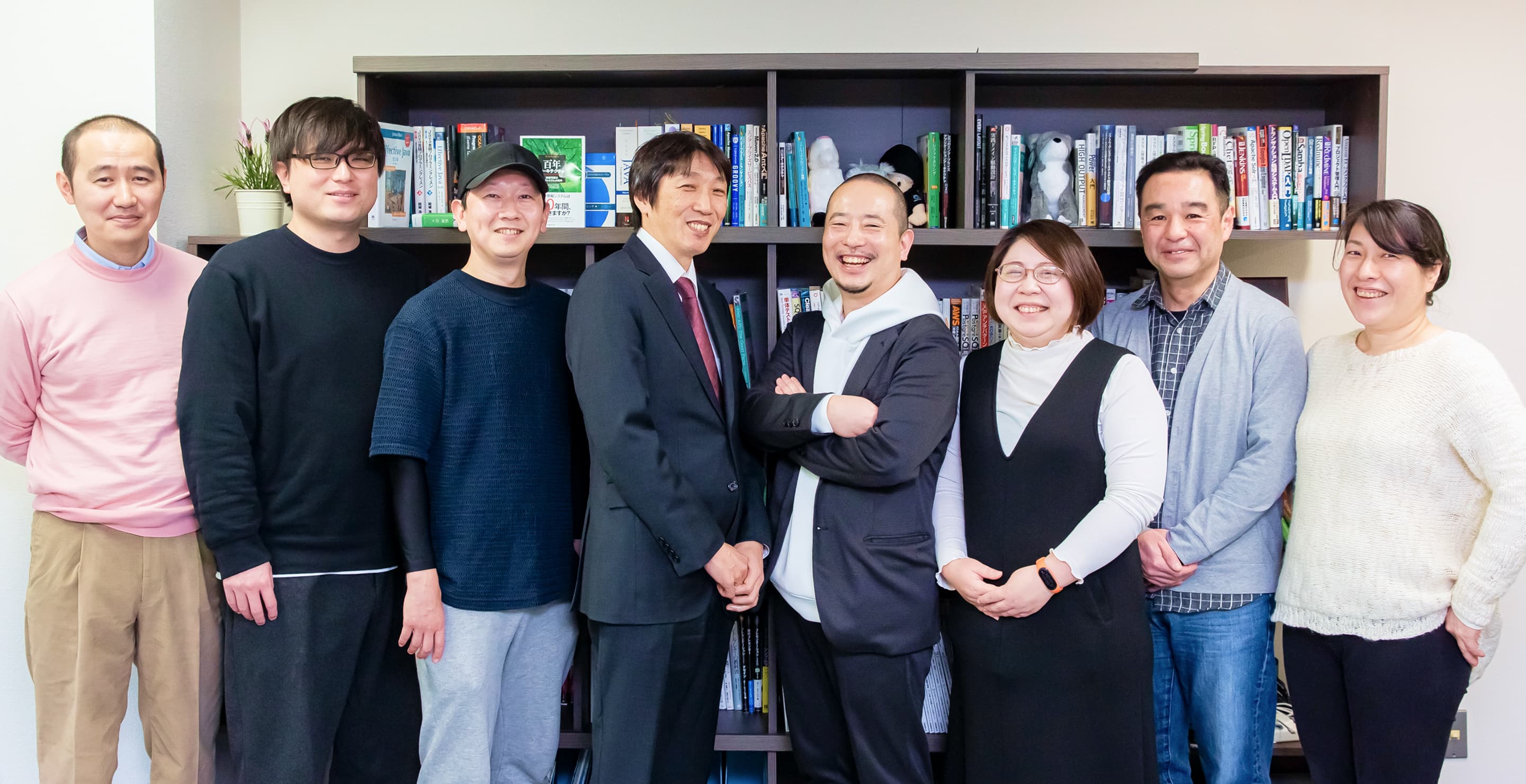 社員の集合写真